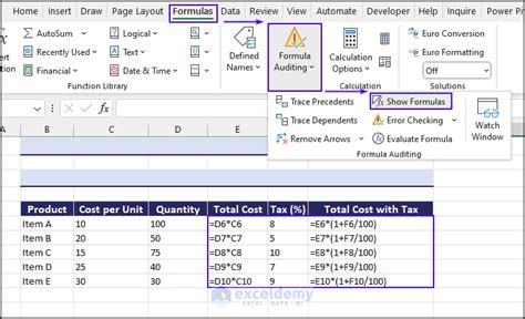 How to Print Formulas in Excel: Unlocking the Secrets of Spreadsheet Wizardry