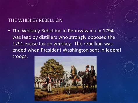 The Whiskey Rebellion: A Tempestuous Clash Between Distillers and the Federal Government in Early America